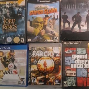 VARIOUS VIDEOGAMES